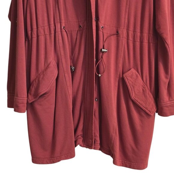 Torrid Rust Utility Jacket with Hood - Picture 3 of 11